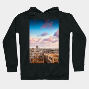 Rome Cityscape Skyline Hoodie